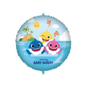 Ballon en aluminium - Baby Shark fun in the Sun - 46cm