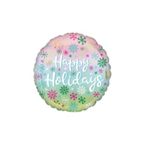 Ballon en aluminium - Happy Holiday - 46cm