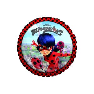 Ballon en aluminium - Miraculous : les aventures de Ladybug et Chat Noir - 43cm