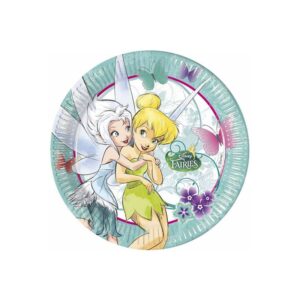 Assiette en carton - Disney Fairyland - 8 pièces - 23cm