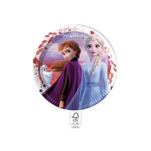Assiette en carton - Disney Frozen II - 8 pièces - 23cm
