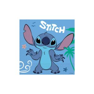 Serviettes - Disney Lilo et Stitch Angel the Star Pommade - 20 pièces - 33x33cm