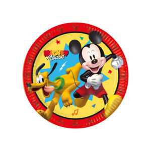 Assiette en carton - Disney Mickey - 8 pièces - 23cm