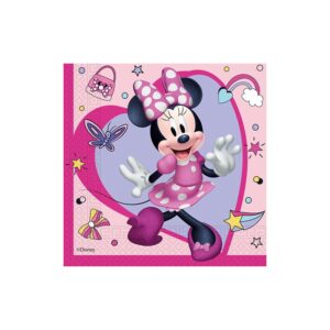 Serviettes - Disney Minnie - 20 pièces - 33x33cm