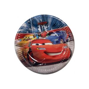 Assiette en carton - Disney Cars  Verdák - 8 pièces - 23cm