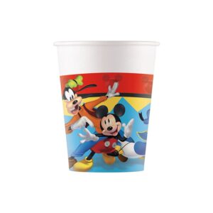 Gobelets en carton - Disney Mickey Jump Into Fun - 8 pièces - 200ml