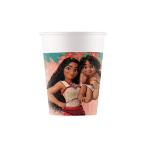 Gobelets en carton - Disney Vaiana Sailing Spirit - 8 pièces - 200ml