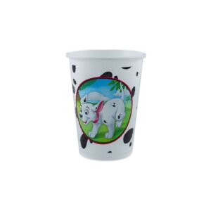 Gobelets en plastique - Disney 101 - 8 pièces - 200ml