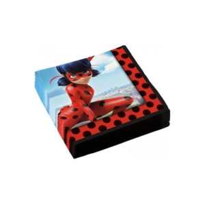 Serviettes - Miraculous Ladybug - 20 pièces - 33x33cm