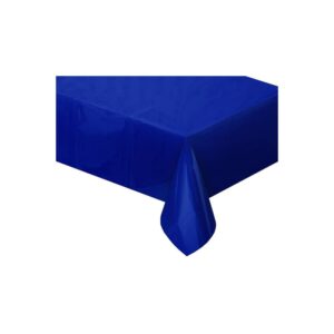Nappe de table - métallisée bleu foncé - 120x180cm