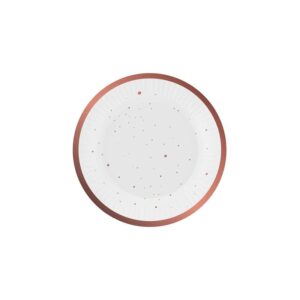 Assiette en carton - Rose Gold Celebrate - 6 pièces - 18cm