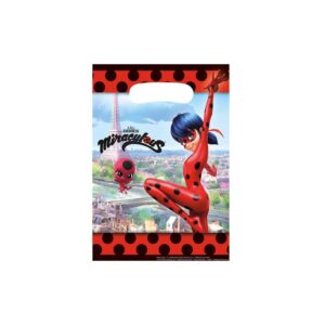 Sacs à bonbons - Miraculous Ladybug - 8 pièces