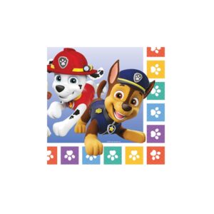 Serviettes - Pat'Patrouille - Paw Patrol - 16 pièces - 33x33cm