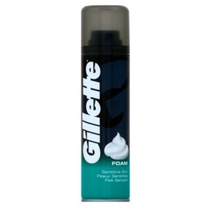 Gillette mousse à raser Sensitive pour Gillette Mach 3 - 200ml