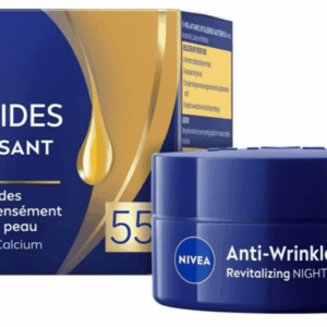 Nivea - Crème Nuit Anti-Rides 55+: Éclat et Fermeté Nocturne