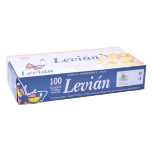Mouchoirs faciaux Levian 100 unités