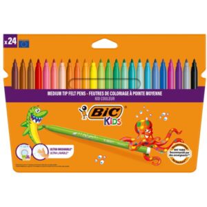 Feutres de Coloriage BIC Kids (Pochette de 24 couleurs)