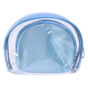 Lot de 2 Trousses de Toilette / Nécessaires - Bleue