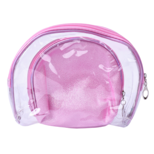 Lot de 2 Trousses de Toilette / Nécessaires - Rose