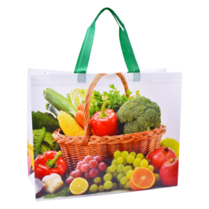 Sac de Courses en Tissu legumes et fruits (45x35x15cm)