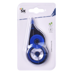 Ruban Correcteur de Poche - Bleu - (8m)