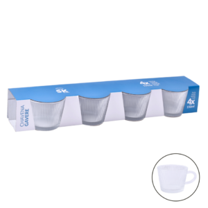 Tasse en verre Gavere 150ml 4 unités