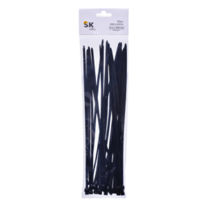Colliers de serrage noirs - 30cm - 30 unités