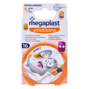 Megaplast pansement enfant Emojis 16 unités