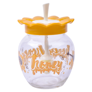 Pot à miel avec cuillère -  370ml